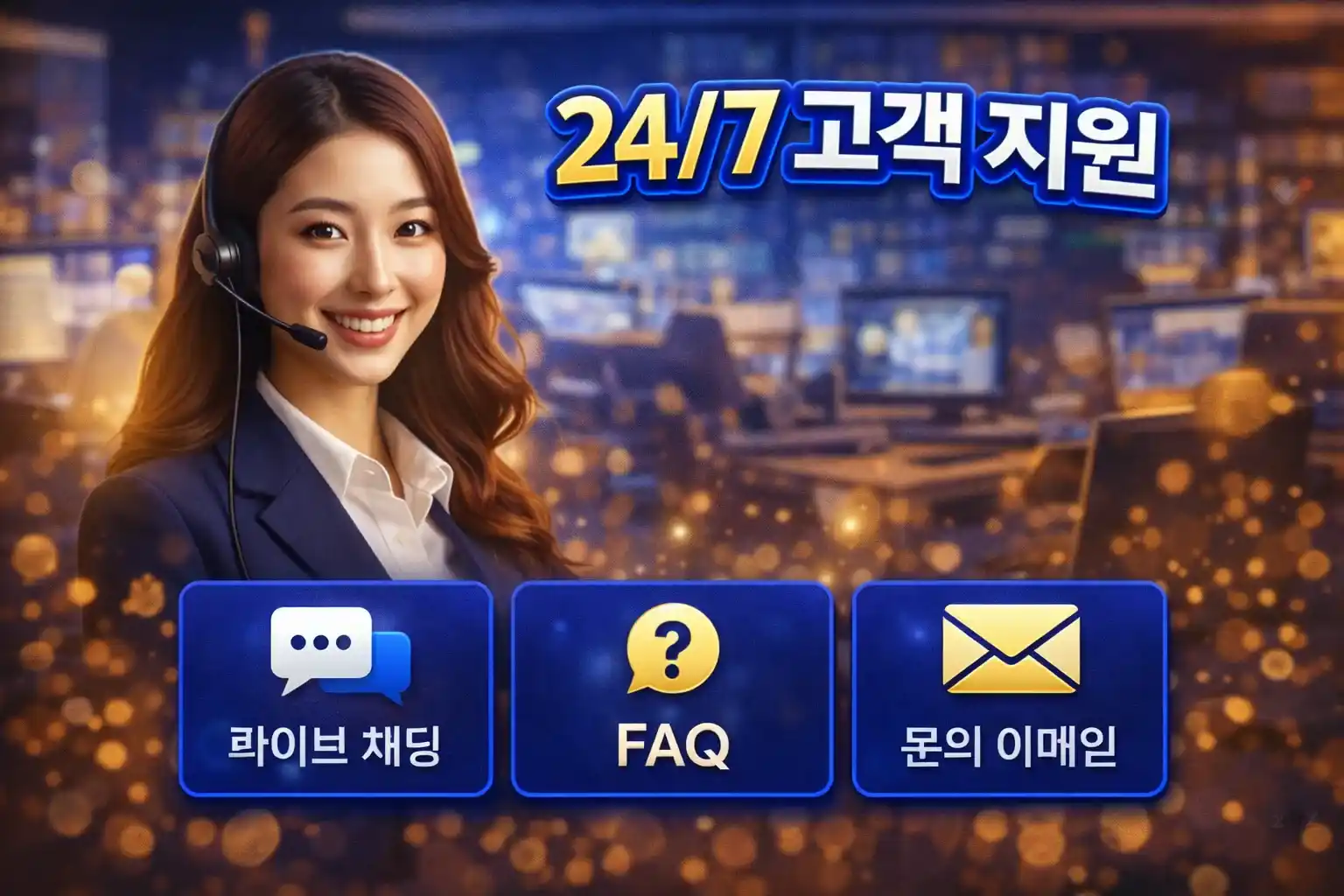 24-7 고객 지원